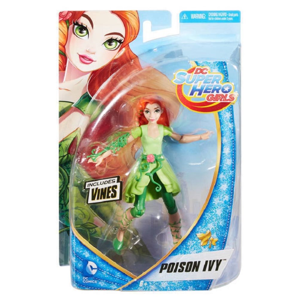 DC Super Hero Girls – Figurine Poison Ivy 15 Cm Articulée – Avec Tenue Distinctive – Dès 4 Ans