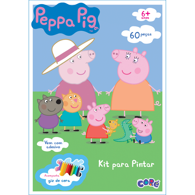 quebra-cabeca-para-pintar-peppa-60-pecas-conteudo quebra-cabeca-para-pintar-peppa-60-pecas-conteudo