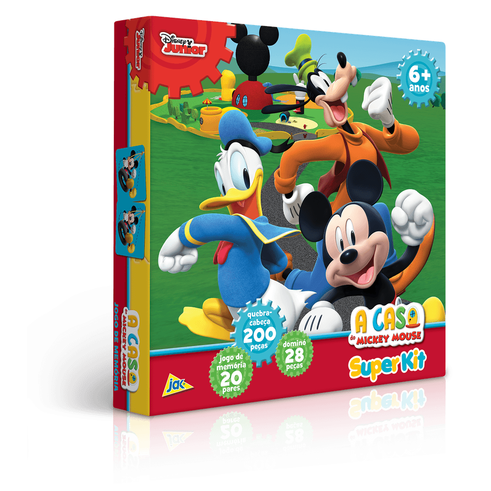 Jogo Infantil Quebra Cabeça de Chão Mickey Mouse Toyster - Loja