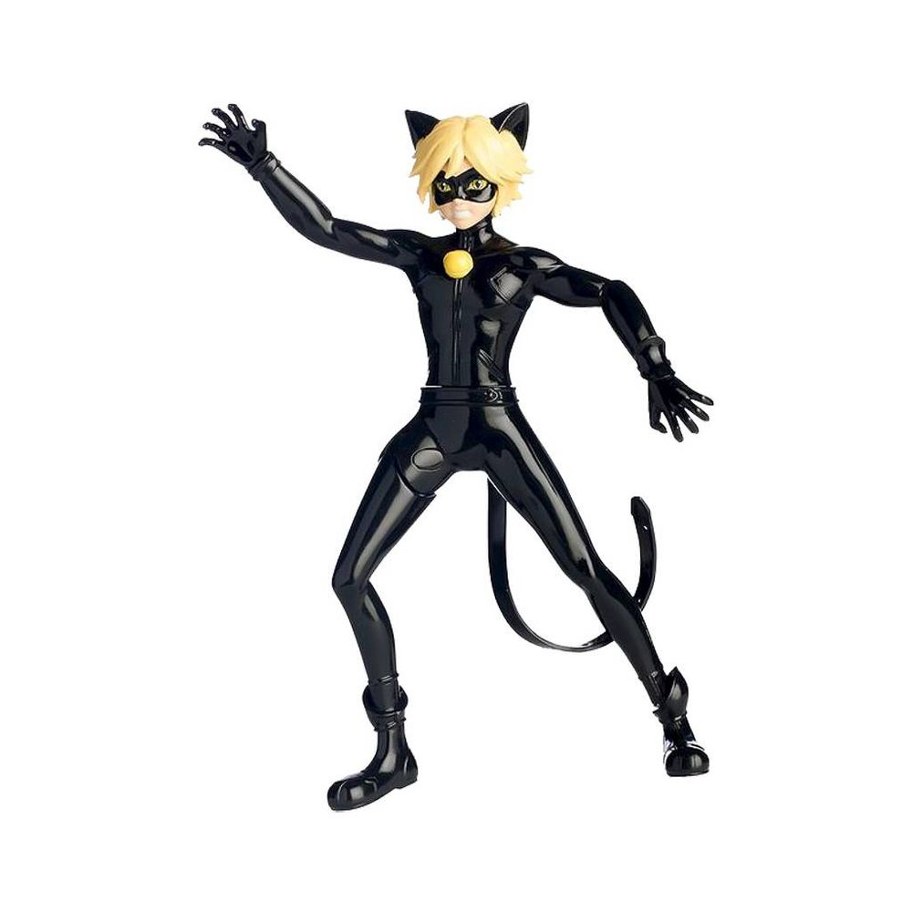 Boneco de ação Miraculous Cat Noir, 11 polegadas