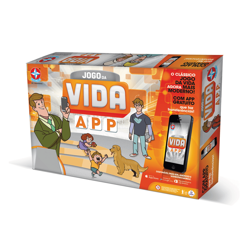 Jogo da Vida App - Estrela - MP Brinquedos