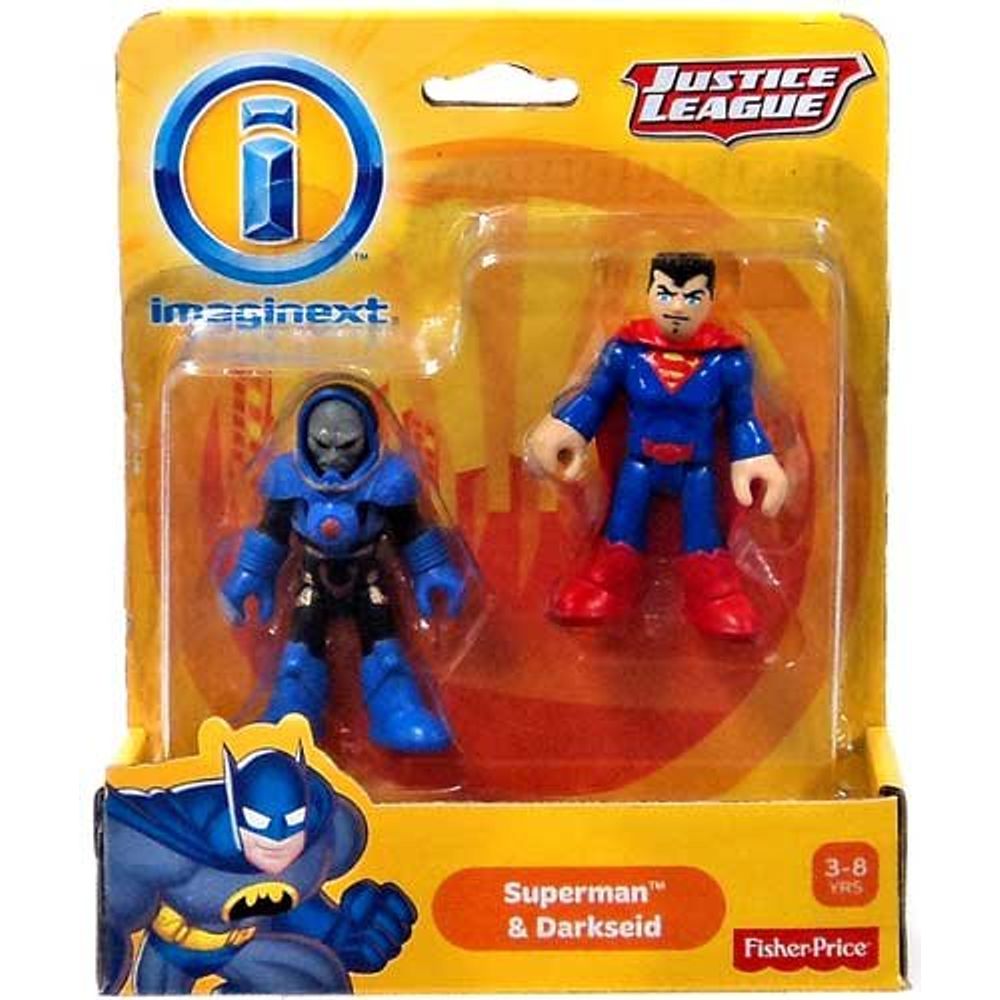 Imaginext - Liga da Justiça - Superman & Darkseid Bbf21 - MP Brinquedos