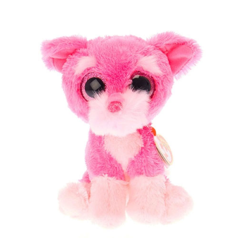 Beanie Boos Cherry Cachorro Rosa Mp Brinquedos