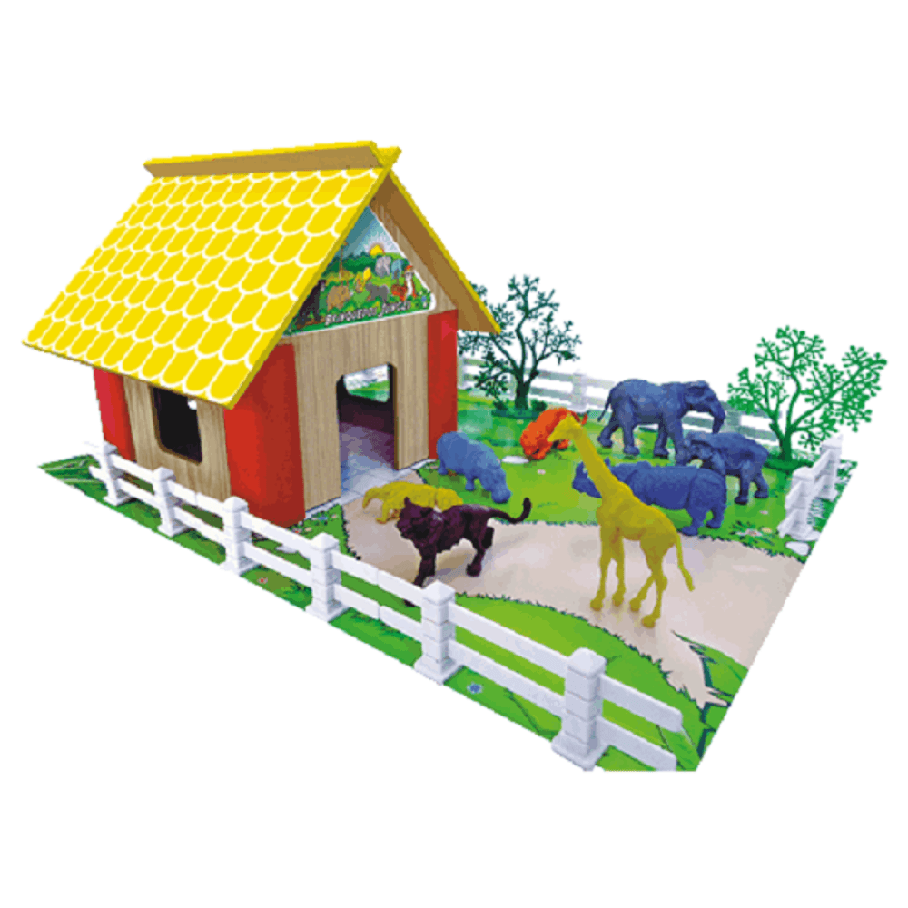 Jogo De Montar Infantil 721 Casa da Floresta 20 Peças + 8 Animais + 2  Árvores Junges - Brinquedos de Montar e Desmontar - Magazine Luiza