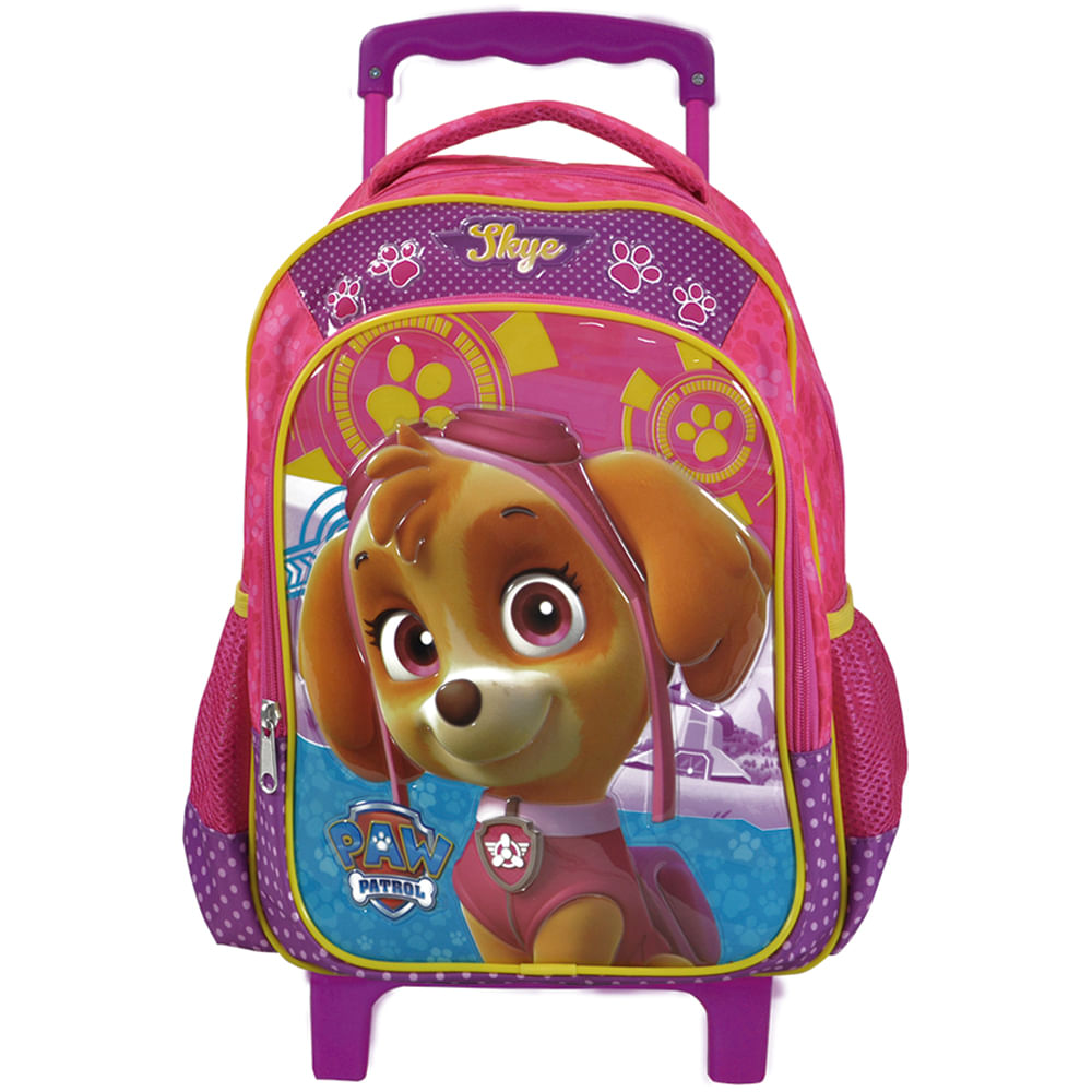 Mochila com Rodinhas Patrulha Canina - Skye 6431 - MP Brinquedos