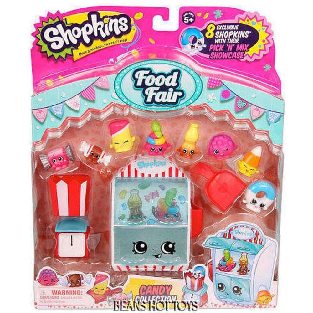 Shopkins Série 4 - Feirinha Gastronômica - Coleção Docinhos - MP Brinquedos