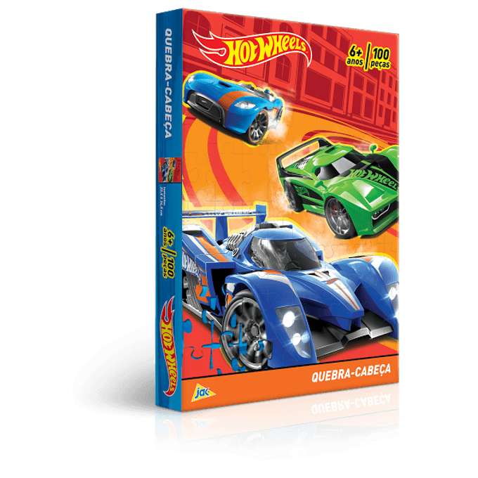 quebra-cabeca-100-pecas-hot-wheels-embalagem quebra-cabeca-100-pecas-hot-wheels-embalagem