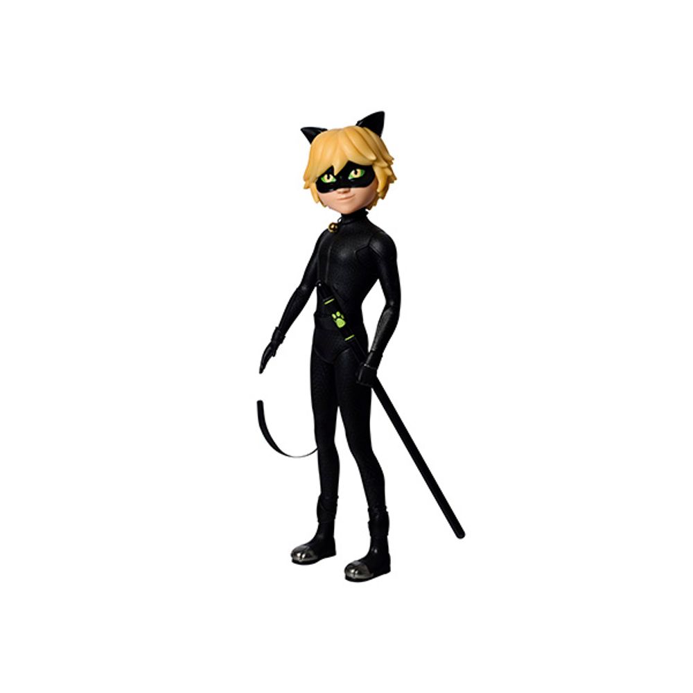 Fantasia Cat Noir Infantil Ladybug - 7 Artes BrinQ Fantasias