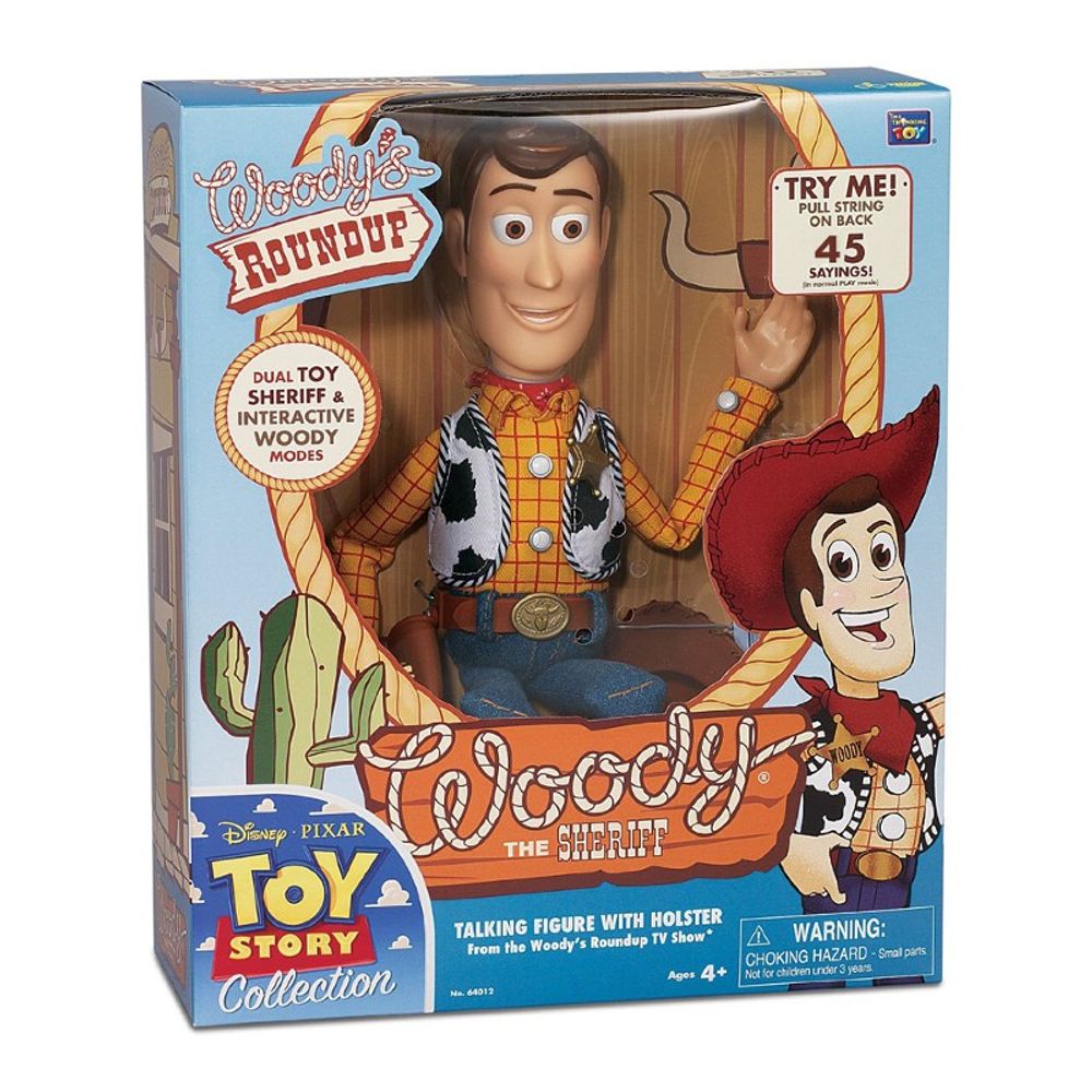 Toy Story - Boneco Woody Que Fala - Multikids - MP Brinquedos