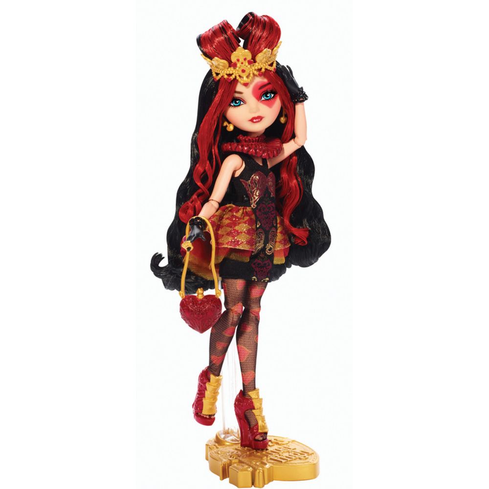 Ever After High Boneca Royal Rebel - Lizzie Hearts Bgj98 - MP Brinquedos