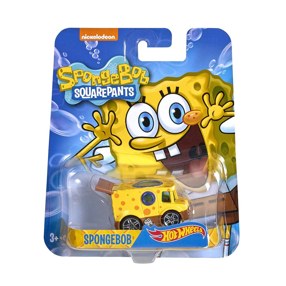 Hot Wheels - Bob Esponja - Carrinho Spongebob Drb39 - MP Brinquedos