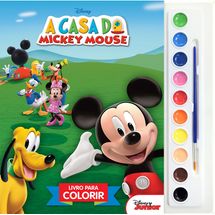 Livro Moana Disney - Ler e Colorir Médio - Culturama - MP Brinquedos