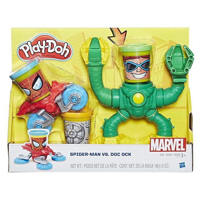 play-doh-doc-ock-embalagem play-doh-doc-ock-embalagem