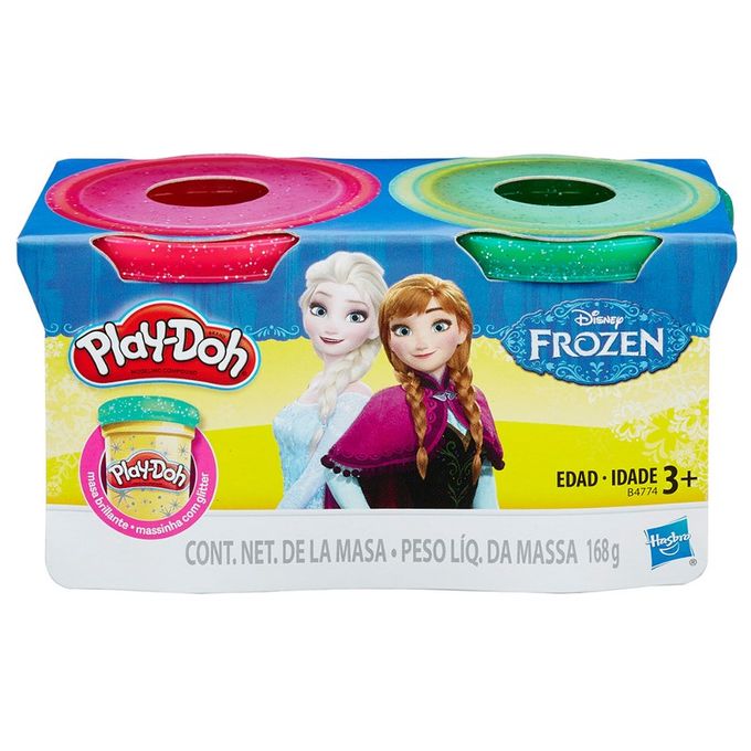 play-doh-glitter-frozen-com-2-embalagem play-doh-glitter-frozen-com-2-embalagem