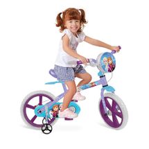 bicicleta-aro-14-frozen-com-crianca
