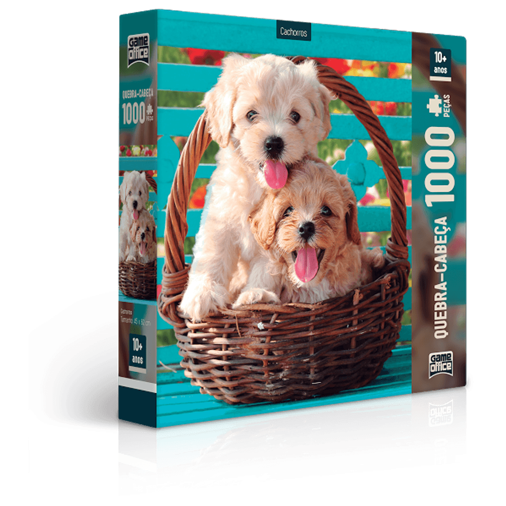 Quebra cabeca Cachorro - JottPlay - Compre brinquedos educativos