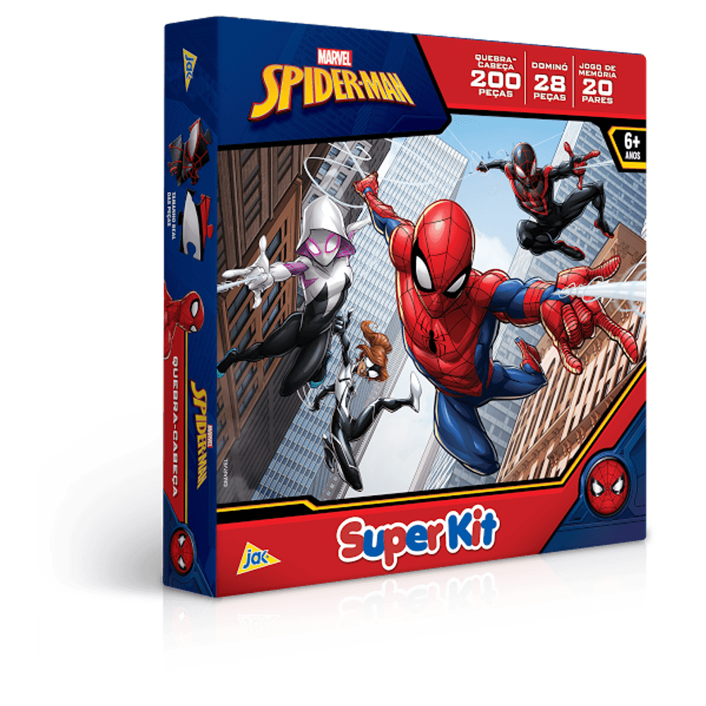 Kit 3 Jogos Homem Aranha Marvel Jogo