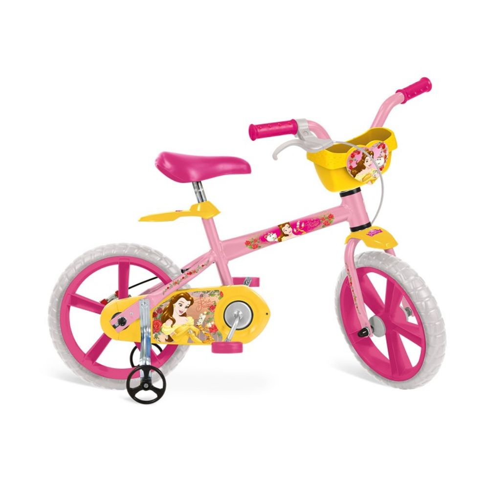 Bicicleta Aro 16 Caloi Barbie Rosa - MP Brinquedos
