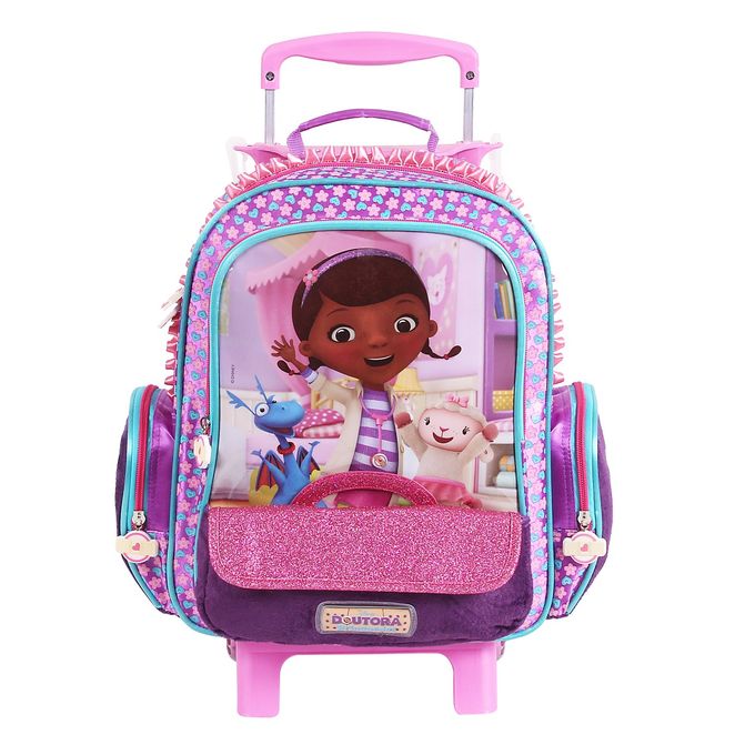 mochila-com-rodinhas-dra-brinquedos-conteudo mochila-com-rodinhas-dra-brinquedos-conteudo