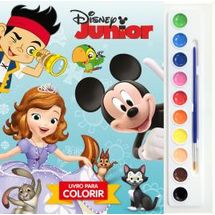 Livro Carros Disney - Ler e Colorir Médio - Culturama - MP Brinquedos