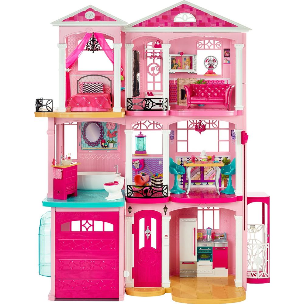Casa Dos Sonhos Da Barbie Com Elevador E Acessórios - Mattel