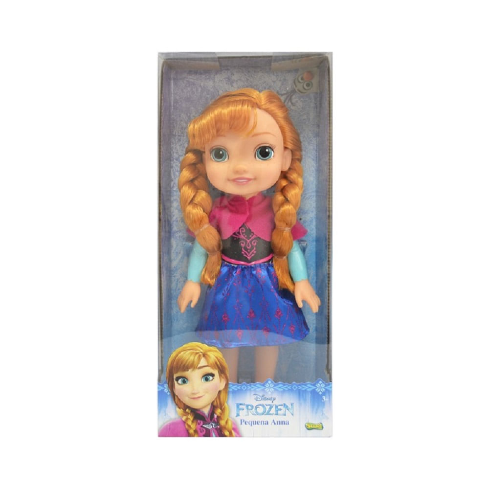 Boneca Frozen Anna Vestidos Reais Hasbro com o Melhor Preço é no Zoom