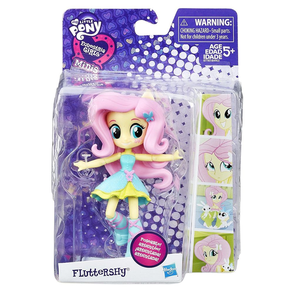 My Little Pony - Boneca Mini Equestria Girls - Fluttershy B7787 - MP ...