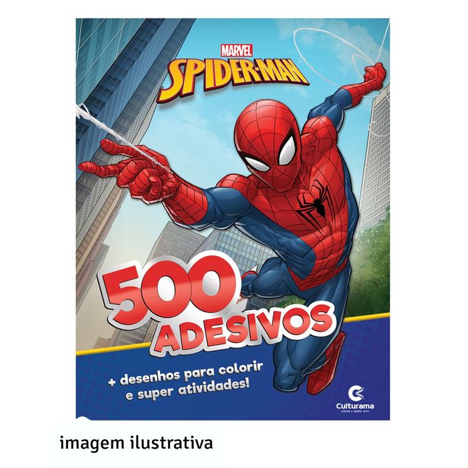 livro-500-adesivos-homem-aranha-conteudo livro-500-adesivos-homem-aranha-conteudo