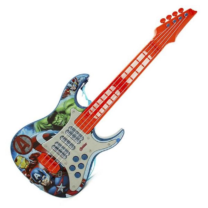guitarra-vingadores-toyng-conteudo guitarra-vingadores-toyng-conteudo