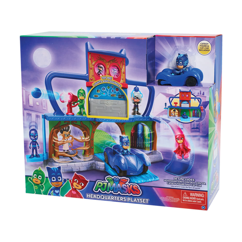 Pj Masks - Quartel General - Dtc - MP Brinquedos