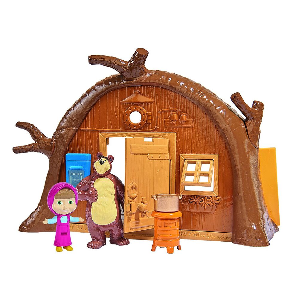 Masha e o Urso - Playset da Casa do Urso - MP Brinquedos