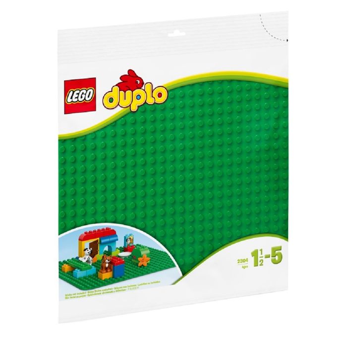 2304 Lego Duplo - Base de Construção Verde Grande - LEGO