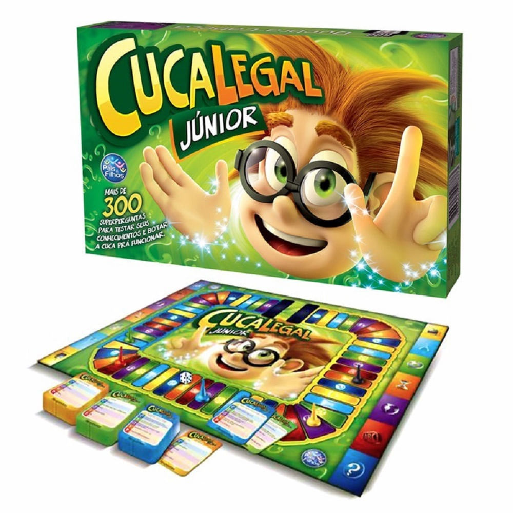 Jogo Cuca Legal Junior - Pais & Filhos - MP Brinquedos