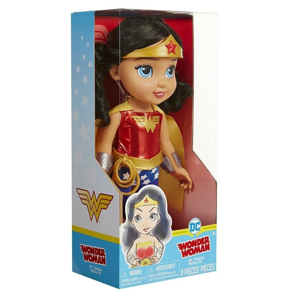 Boneca Mulher Maravilha Toddler - Liga da Justiça - MP Brinquedos