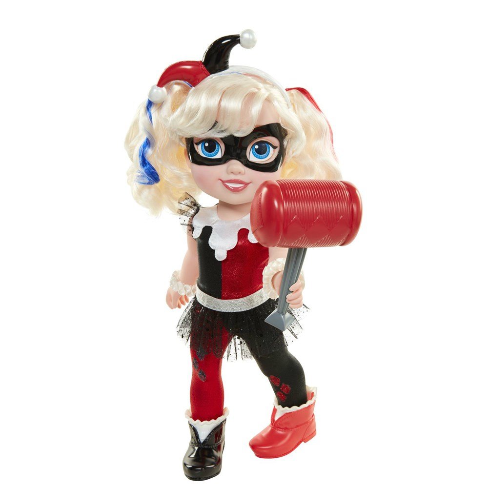 Boneca Arlequina (harley Quinn) Toddler - Liga da Justiça - MP Brinquedos