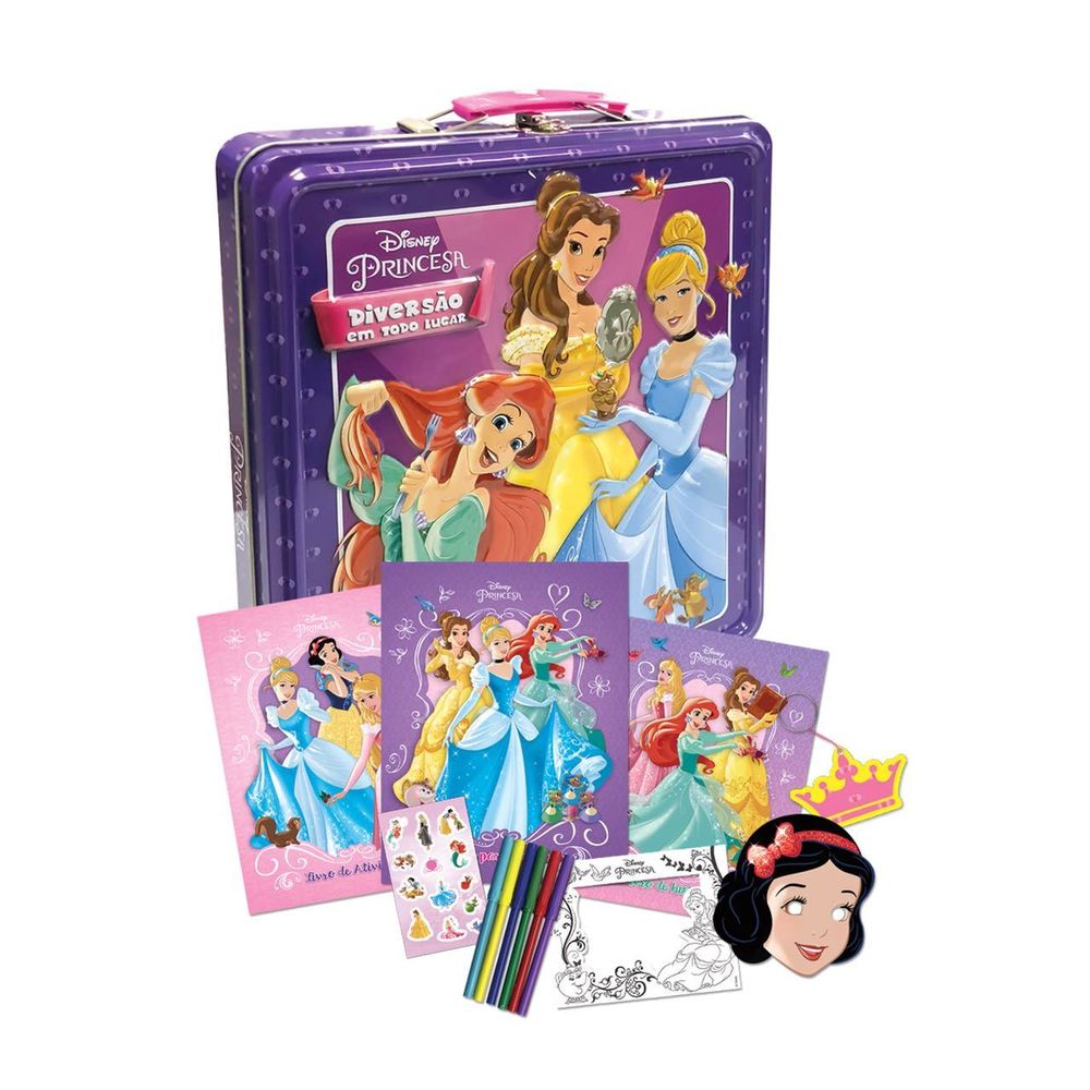 Livro Quebra-Cabeça - Princesas Disney - Culturama - MP Brinquedos