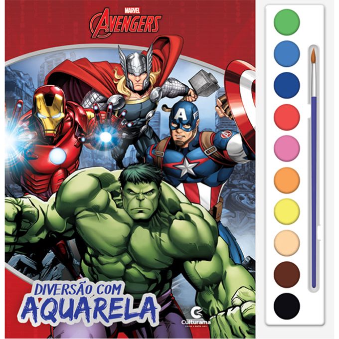 livro-aquarela-vingadores-conteudo livro-aquarela-vingadores-conteudo