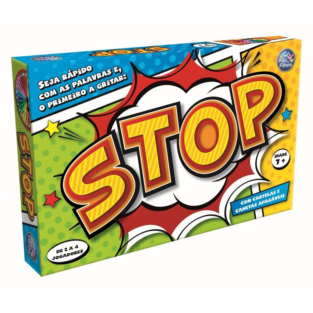 Jogo Stop - 791093 - Pais e Filhos - Real Brinquedos