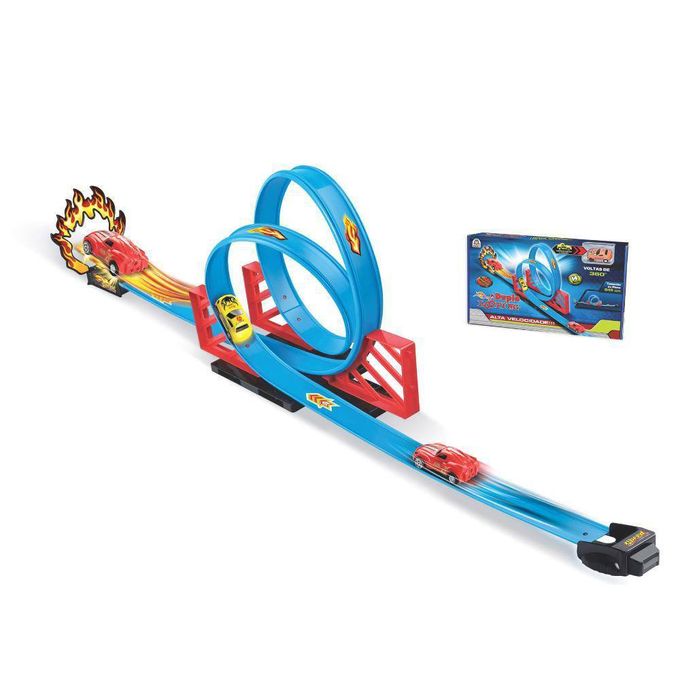 pista-duplo-looping-braskit-conteudo pista-duplo-looping-braskit-conteudo