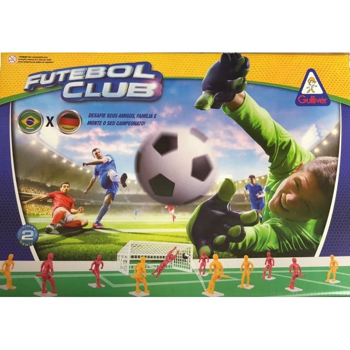 Jogo Futebol Club com 2 Selees - Brasil X Alemanha - Gulliver - GULLIVER