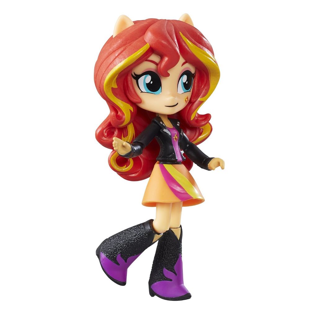 My Little Pony - Boneca Mini Equestria Girls - Sunset Shimmer B7790 ...
