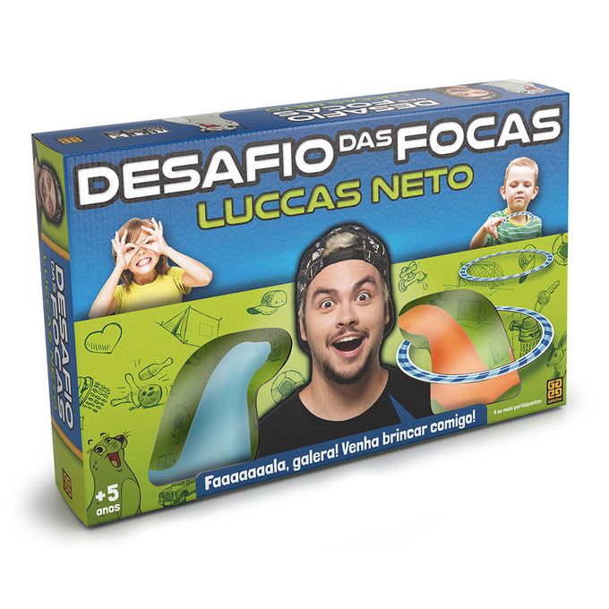 Jogo Desafio Das Focas - Luccas Neto - Grow - GROW