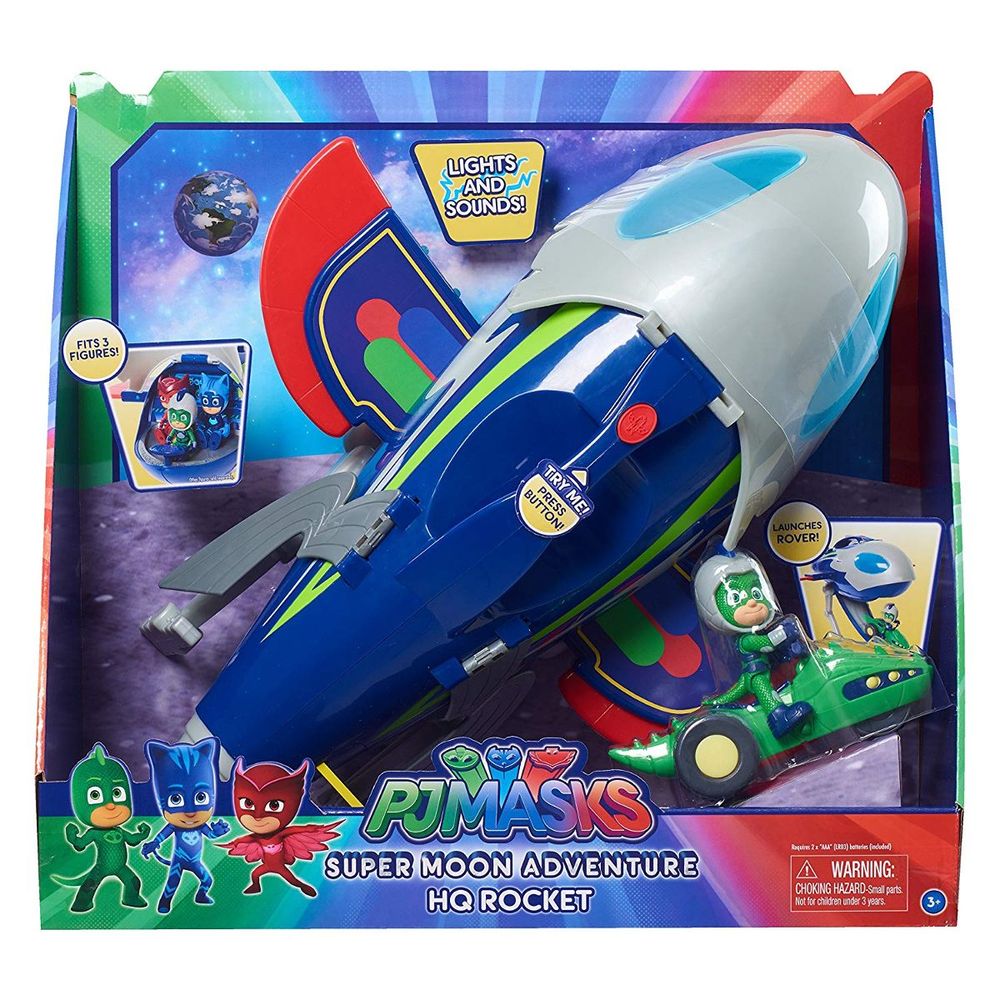 Pj Masks - Qg Foguete - Dtc - MP Brinquedos