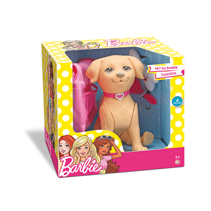 Cachorro Pet Fashion da Barbie - Pupee - MP Brinquedos