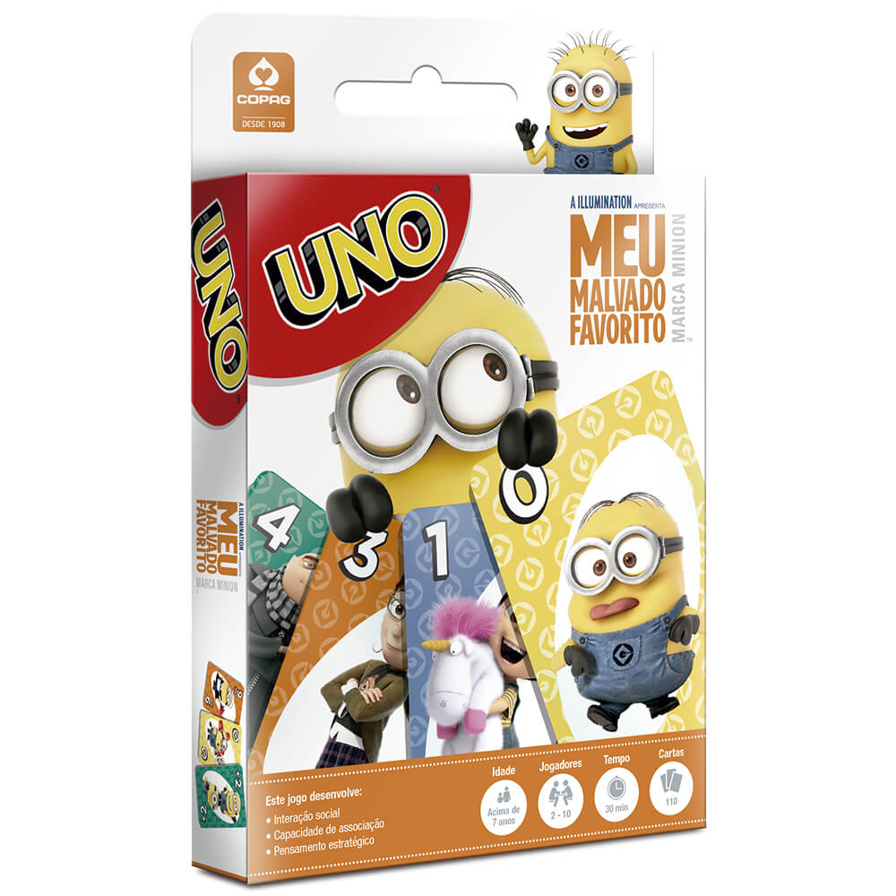 Jogo Uno Minions - Copag - MP Brinquedos