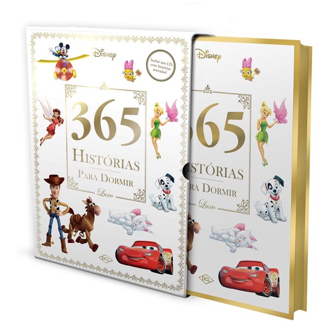 livro-365-historias-para-dormir-disney-luxo-com-cd-conteudo