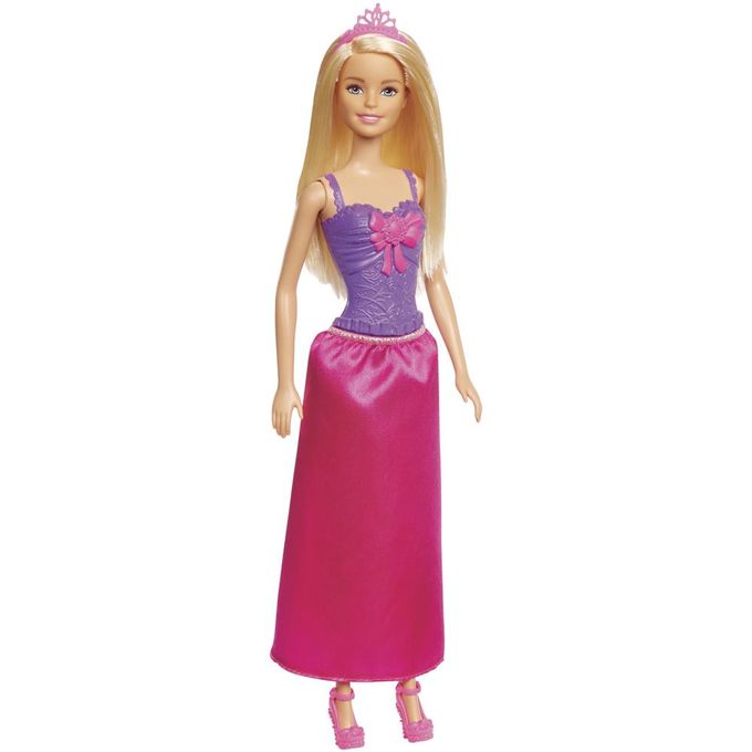 Boneca Barbie - Princesa Bsica Loira Ggj94 - MATTEL