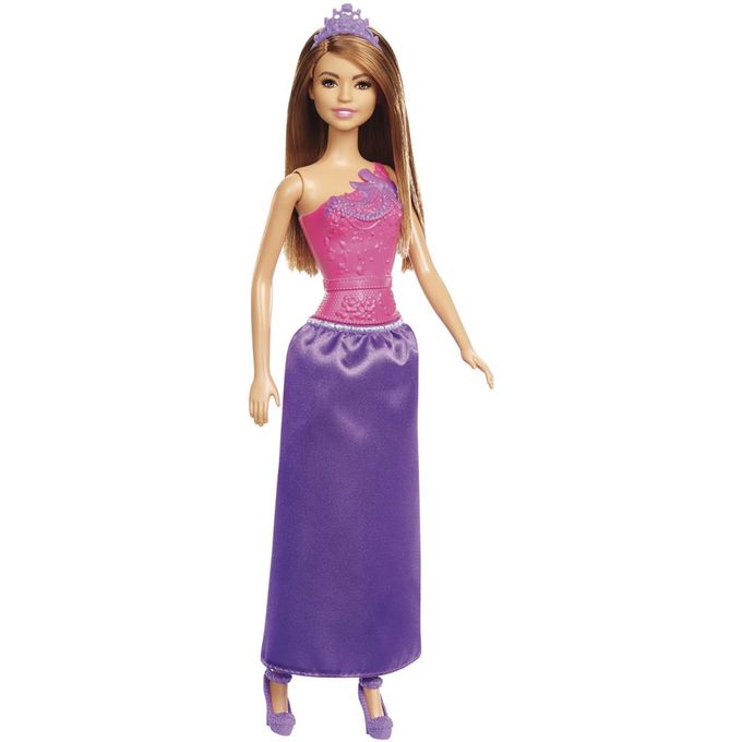 Boneca Barbie - Princesa Bsica Morena Ggj95 - MATTEL