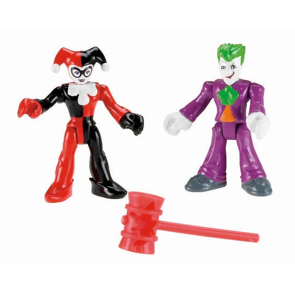 Imaginext - Batman Figuras - Coringa e Arlequina X7649 - MP Brinquedos