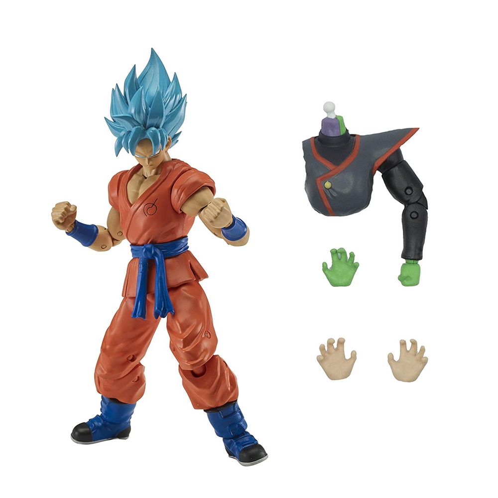 Dragon Ball - Super Boneco Articulado Série 3 - Super Saiyan Blue Goku -  Fun - MP Brinquedos